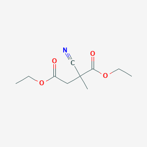 1,4-Diethyl 2-cyano-2-methylbutanedioate