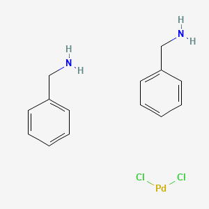 Dichlorobis(benzylamine)palladium(II)