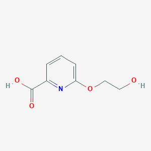 6-(2-Hydroxyethoxy)pyridine-2-carboxylic acid