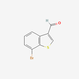 7-Bromo-1-benzothiophene-3-carbaldehyde