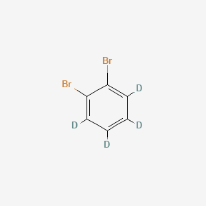 molecular formula C6H4Br2 B12315108 1,2-Dibromobenzene-d4 