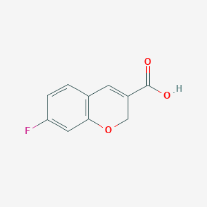 7-fluoro-2H-chromene-3-carboxylic acid