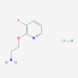 2-(2-Aminoethoxy)-3-fluoropyridine hydrochloride