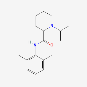 N-(2,6-Dimethylphenyl)-1-isopropylpiperidine-2-carboxamide