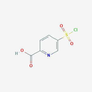 5-(Chlorosulfonyl)pyridine-2-carboxylic acid