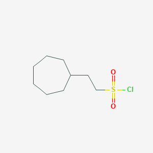 2-Cycloheptylethane-1-sulfonyl chloride