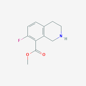 Methyl 7-fluoro-1,2,3,4-tetrahydroisoquinoline-8-carboxylate