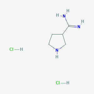 Pyrrolidine-3-carboximidamide dihydrochloride