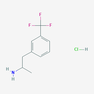 molecular formula C10H13ClF3N B123154 盐酸诺芬氟拉明 CAS No. 673-18-7