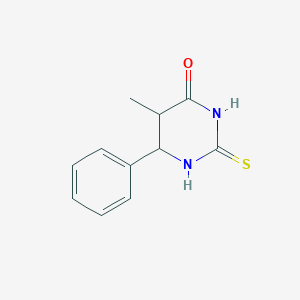 5-Methyl-6-phenyl-2-sulfanylidene-1,3-diazinan-4-one