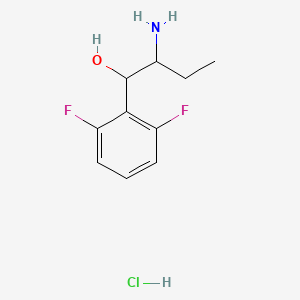 2-Amino-1-(2,6-difluorophenyl)butan-1-ol hydrochloride