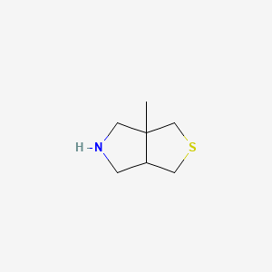 rac-(3aR,6aS)-3a-methyl-hexahydro-1H-thieno[3,4-c]pyrrole, cis