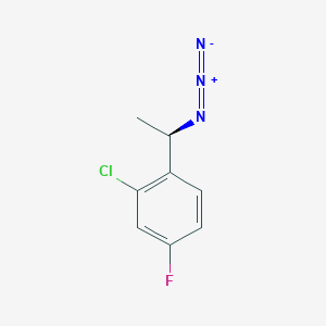 1-[(1R)-1-azidoethyl]-2-chloro-4-fluorobenzene