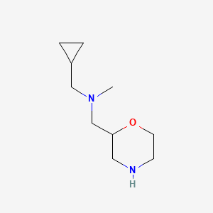 (Cyclopropylmethyl)(methyl)(morpholin-2-ylmethyl)amine