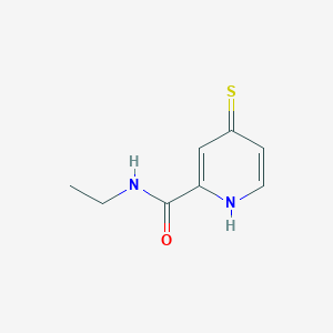 N-ethyl-4-sulfanylpyridine-2-carboxamide