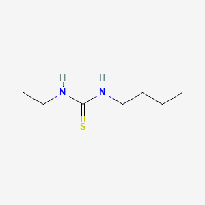 molecular formula C7H16N2S B1231556 1-Butyl-3-ethylthiourea CAS No. 32900-06-4