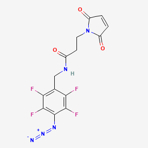 N-(4-Azido-2,3,5,6-tetrafluorobenzyl)-3-maleimidopropionamide