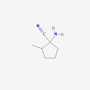 1-Amino-2-methylcyclopentane-1-carbonitrile