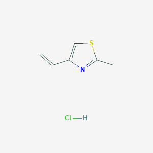 4-Ethenyl-2-methyl-1,3-thiazole hydrochloride