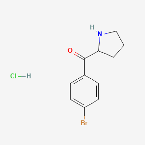 2-(4-Bromobenzoyl)pyrrolidine hydrochloride