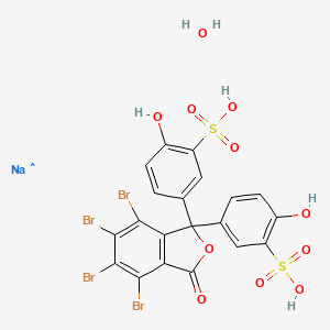 molecular formula C20H12Br4NaO11S2 B12315868 CID 166600389 