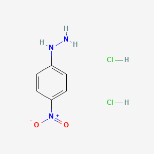 molecular formula C6H9Cl2N3O2 B12315901 (4-Nitrophenyl)hydrazine dihydrochloride 