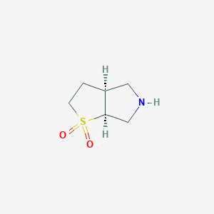 (3As,6as)-hexahydro-2h-thieno[2,3-c]pyrrole 1,1-dioxide