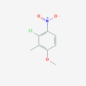 2-Chloro-4-methoxy-3-methyl-1-nitrobenzene