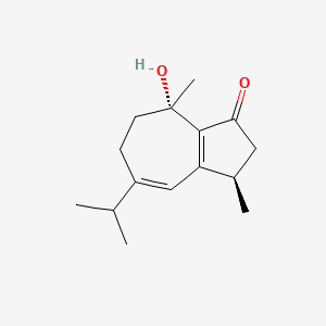 molecular formula C15H22O2 B1231606 Nardoguaianone K 