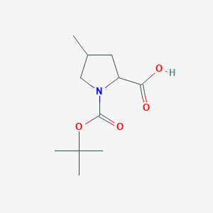 1-(Tert-butoxycarbonyl)-4-methylpyrrolidine-2-carboxylic acid