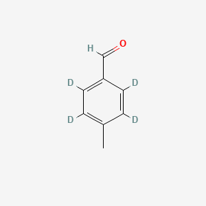 molecular formula C8H8O B12316089 p-Tolualdehyde-2,3,5,6-d4 