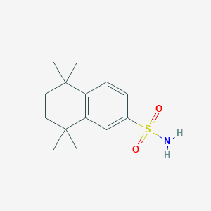 5,5,8,8-Tetramethyl-5,6,7,8-tetrahydronaphthalene-2-sulfonamide