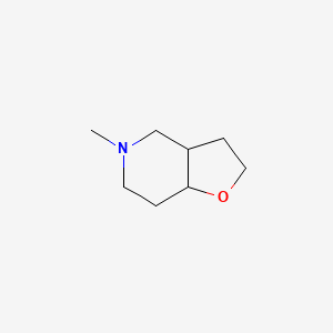 rac-(3aR,7aS)-5-methyl-octahydrofuro[3,2-c]pyridine, cis