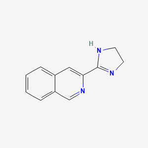 3-(4,5-dihydro-1H-imidazol-2-yl)isoquinoline