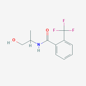 N-(1-hydroxypropan-2-yl)-2-(trifluoromethyl)benzamide