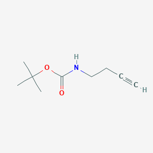 molecular formula C9H15NO2 B123163 叔丁基丁-3-炔-1-基氨基甲酸酯 CAS No. 149990-27-2