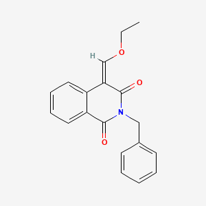 2-Benzyl-4-(ethoxymethylidene)-1,2,3,4-tetrahydroisoquinoline-1,3-dione