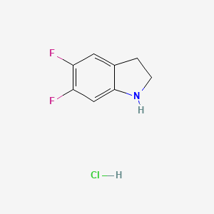 5,6-Difluoro-2,3-dihydro-1H-indole hydrochloride