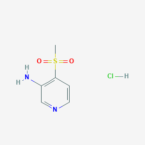 4-(Methylsulfonyl)pyridin-3-amine hydrochloride