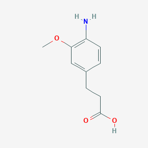 3-(4-Amino-3-methoxyphenyl)propanoic acid