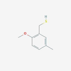 molecular formula C9H12OS B12316691 (2-Methoxy-5-methylphenyl)methanethiol 