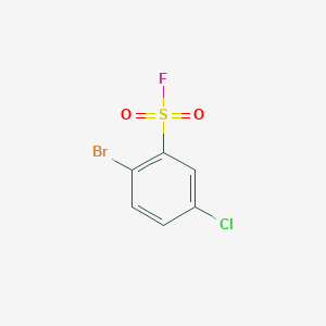 2-Bromo-5-chlorobenzene-1-sulfonyl fluoride