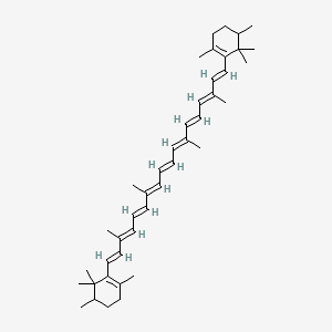 molecular formula C42H60 B1231689 Dimethyl-beta-carotene CAS No. 54783-68-5