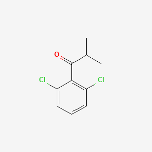 1-(2,6-Dichlorophenyl)-2-methylpropan-1-one