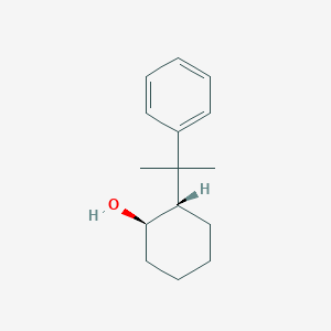 molecular formula C15H22O B012317 (1R,2S)-2-(2-phenylpropan-2-yl)cyclohexan-1-ol CAS No. 109527-43-7