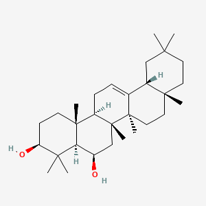 molecular formula C30H50O2 B1231706 Daturadiol CAS No. 41498-79-7