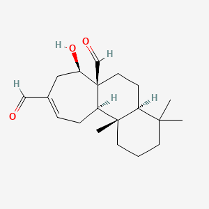 molecular formula C20H30O3 B1231707 Galanal B CAS No. 104113-52-2