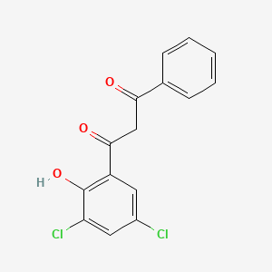 1-(3,5-Dichloro-2-hydroxyphenyl)-3-phenylpropane-1,3-dione