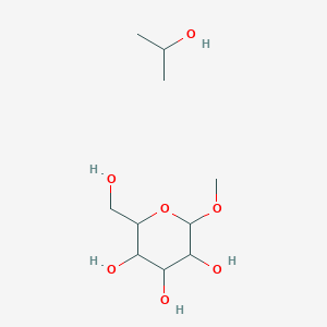 2-(Hydroxymethyl)-6-methoxyoxane-3,4,5-triol;propan-2-ol