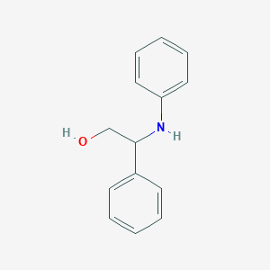 2-Phenyl-2-(phenylamino)ethan-1-ol